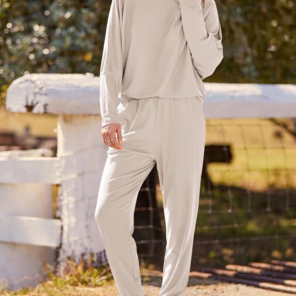 Amazon PRETTYGARDEN Women's Fall 2 Piece Lounge Set Spring Travel Outfit S M